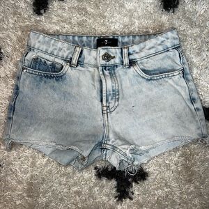 Seven for all mankind girls shorts denim size 12